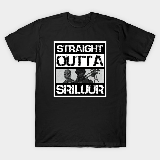 Straight Outta Sriluur T-Shirt by IEatFanBoys